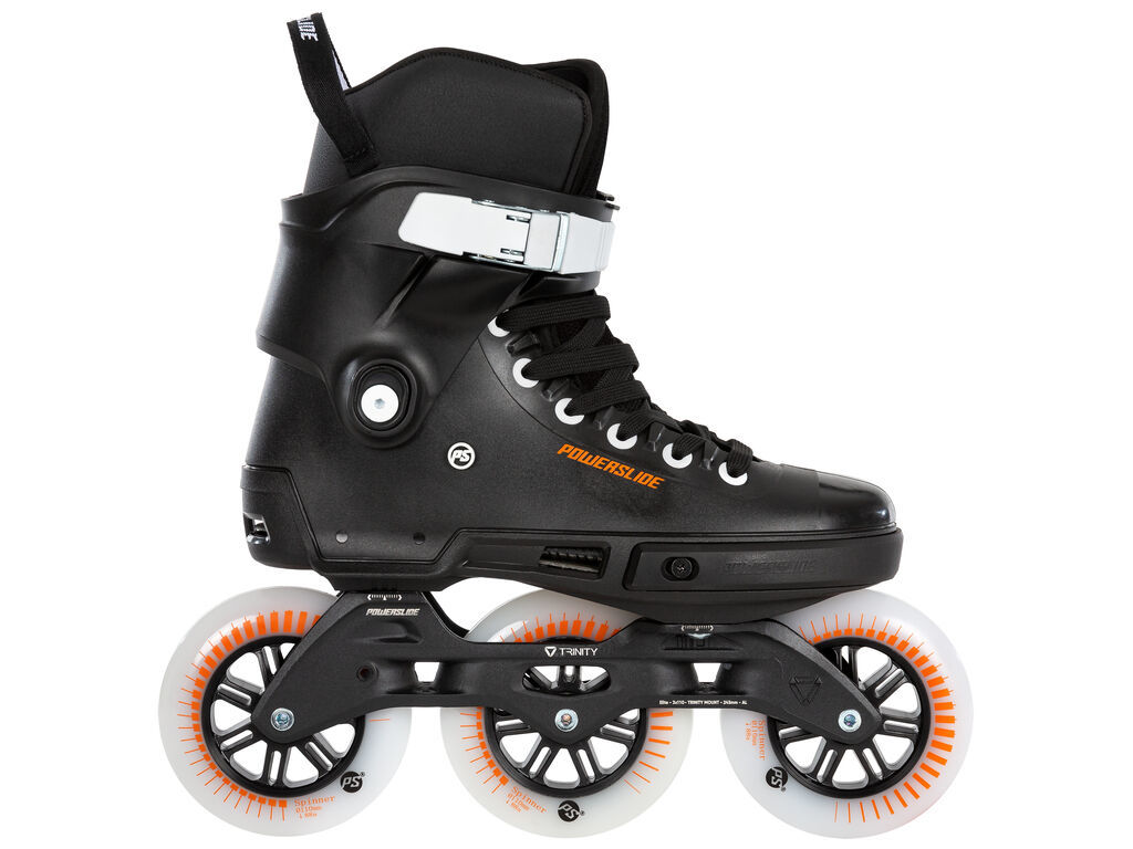 Kolečkové brusle Powerslide Next SL Black 110 Trinity, 38-39, 3x, 110