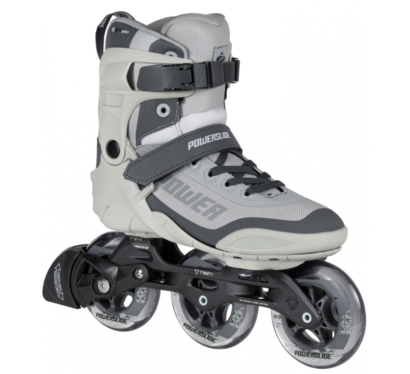 Kolečkové brusle Powerslide Phuzion Krypton Grey 100 Trinity, 3x, 100, 41