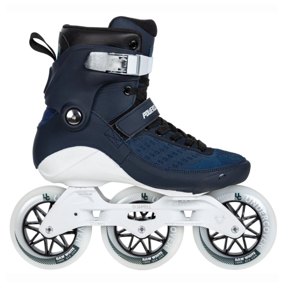 Kolečkové brusle Powerslide Swell 110 Navy Trinity, 41, 3x, 110