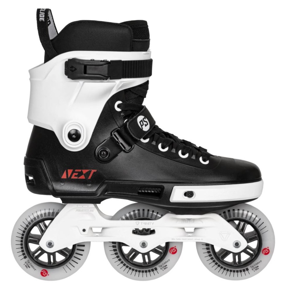 Kolečkové brusle Powerslide Next Core Black 100 Trinity 2024, 3x, 100, 36-37