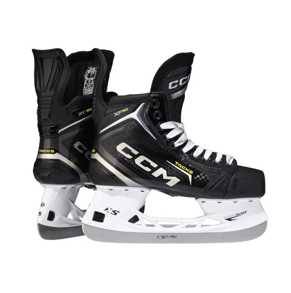 Brusle CCM Tacks XF 80 INT, Intermediate, 6.5, 41, W