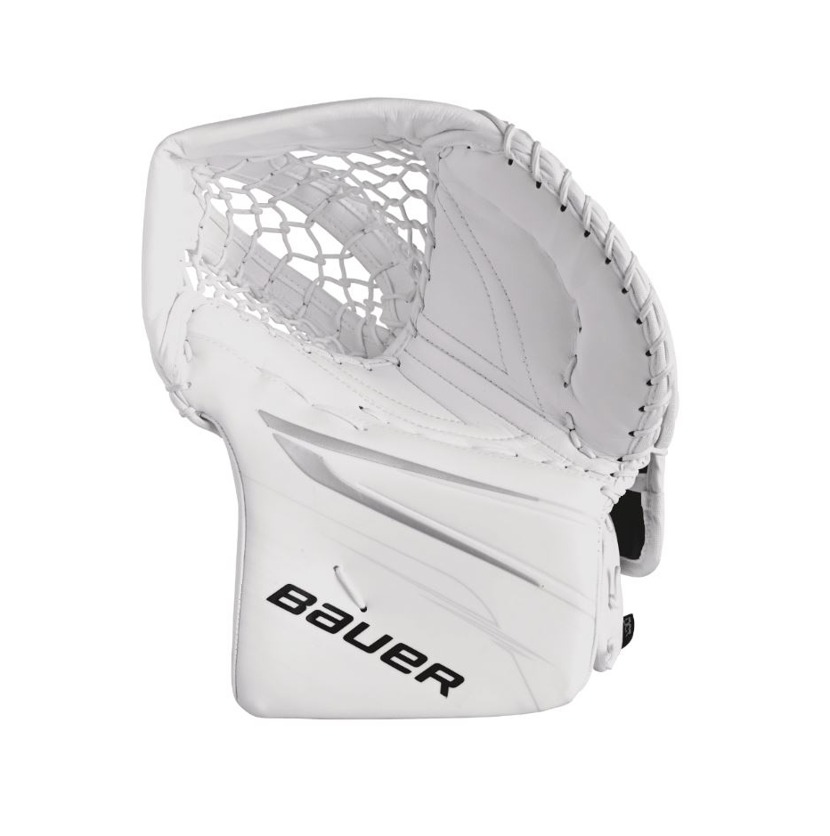 Lapačka Bauer Vapor Hyperlite 2 S23 SR, Senior, bílá, Klasický gard