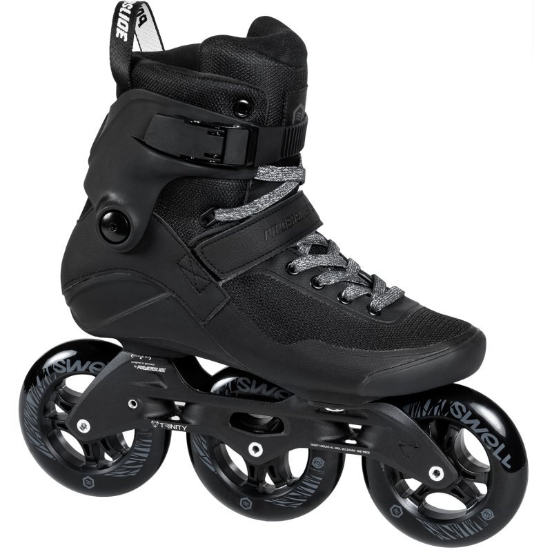 Kolečkové brusle Powerslide Swell Triple Black 110 Trinity, 3x, 110, 46