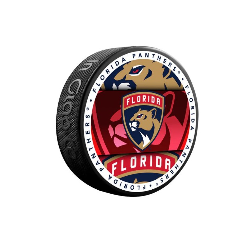 Fanouškovský puk NHL Medallion Blister (1ks), Florida Panthers