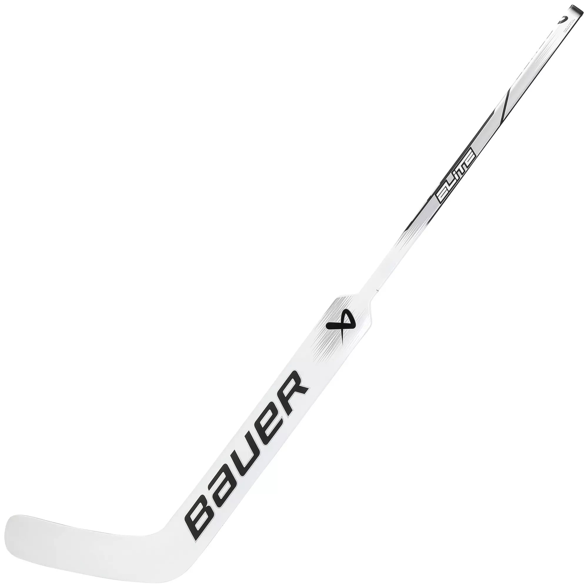 Brankářská hokejka Bauer Elite S23 SR, Senior, bílá-černá, 25", P31, L