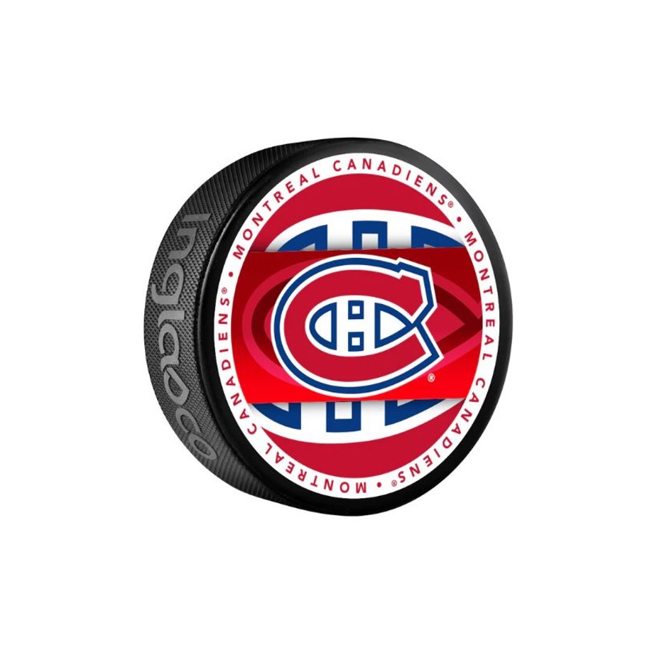 Fanouškovský puk NHL Medallion Blister (1ks), Montreal Canadiens