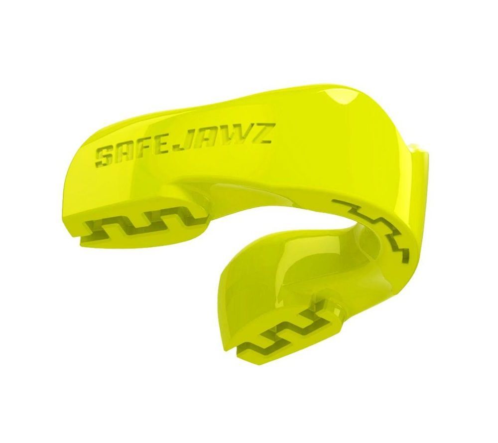 Chránič zubů Safe Jawz Intro Series Fluoro Yellow, Junior, Bez příchuti