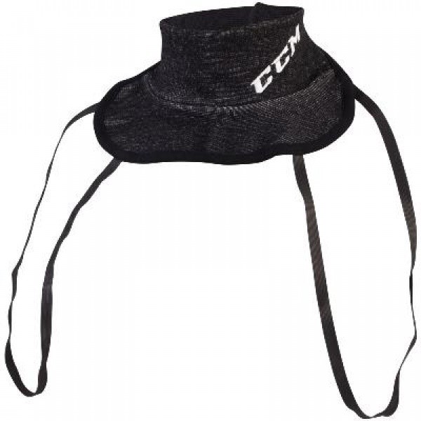 Nákrčník CCM Pro Neck Guard, bílá, Junior