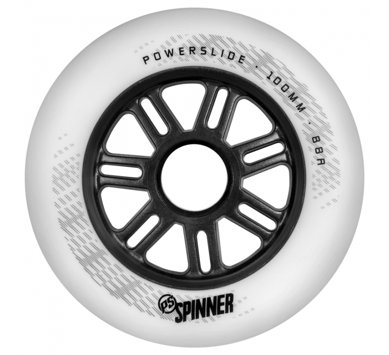 Kolečka Powerslide Spinner White (4ks), 88A, 90