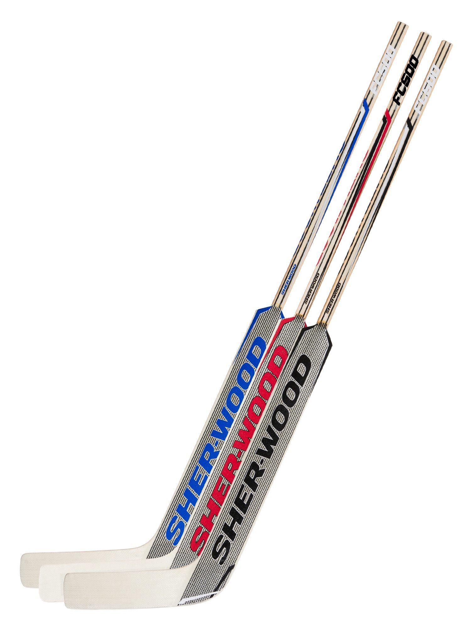 Brankářská hokejka Sherwood FC500 SR, černá, Senior, 27", R, PP41