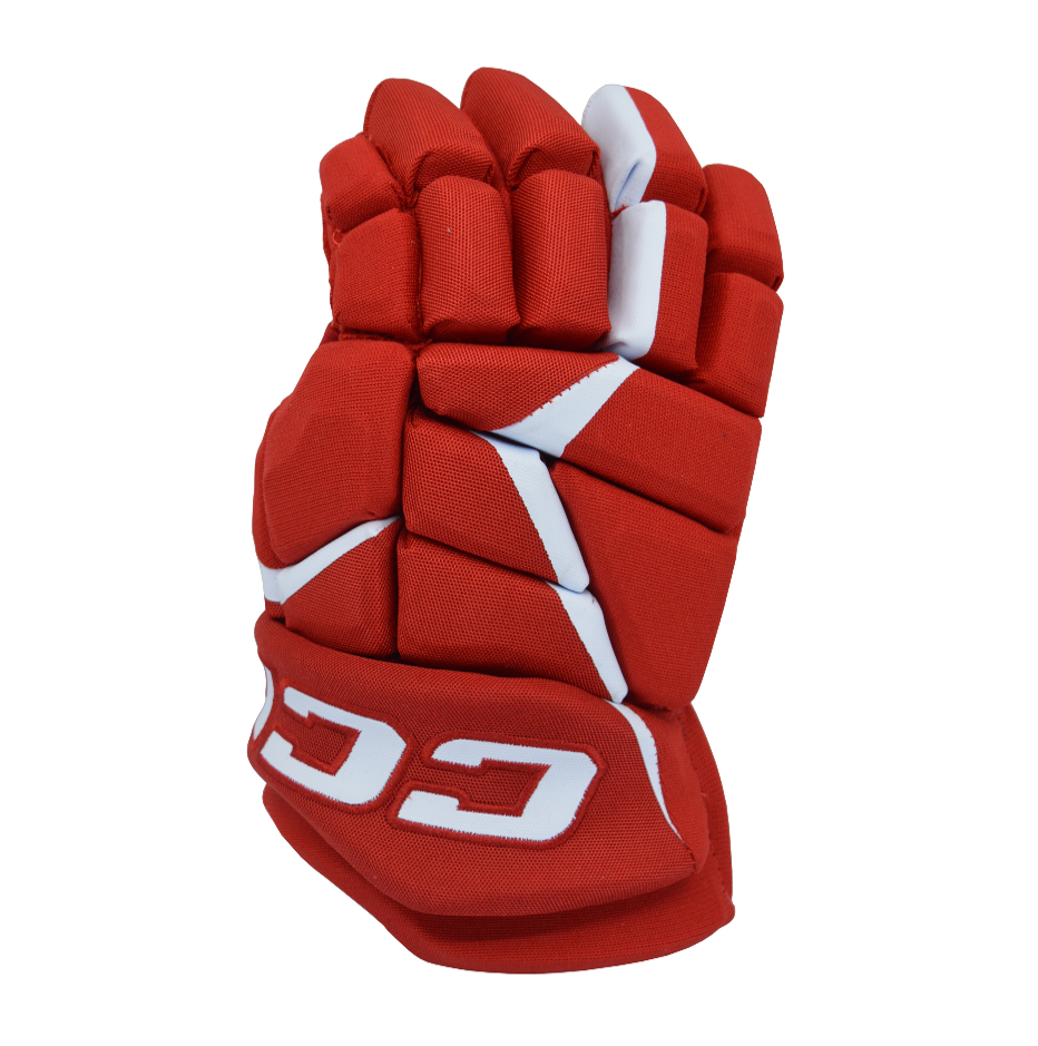 Rukavice CCM Jetspeed FT680 SR, červená-bílá, Senior, 15"