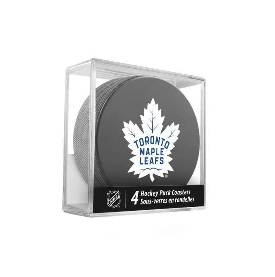 Fanouškovský puk NHL Coasters Cube, Toronto Maple Leafs