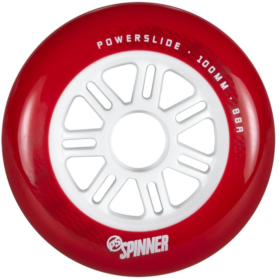 Kolečka Powerslide Spinner Red (3ks), 100, 88A