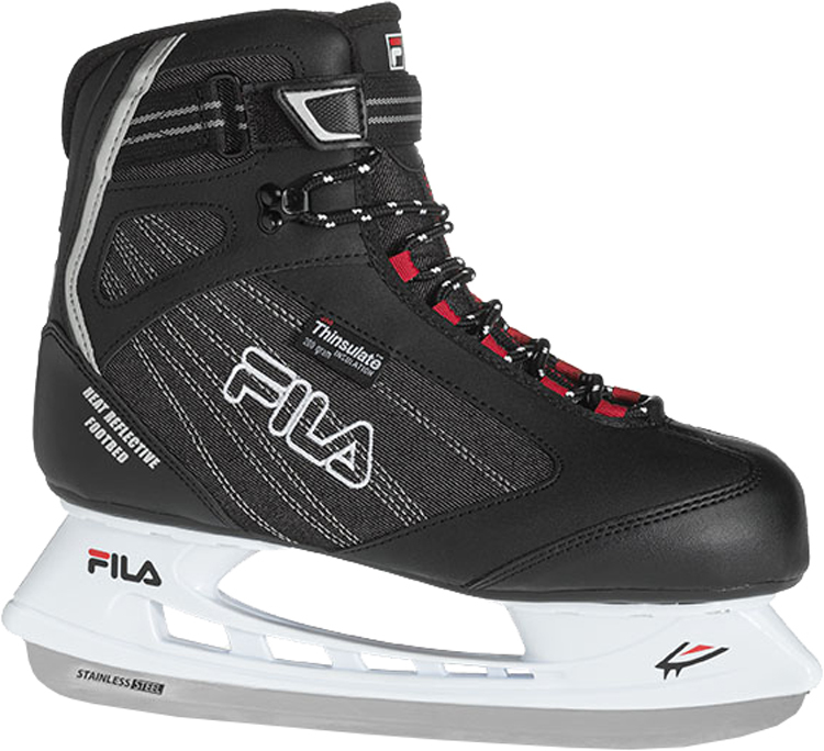 Lední brusle Fila Breeze Black, 11.5, 46