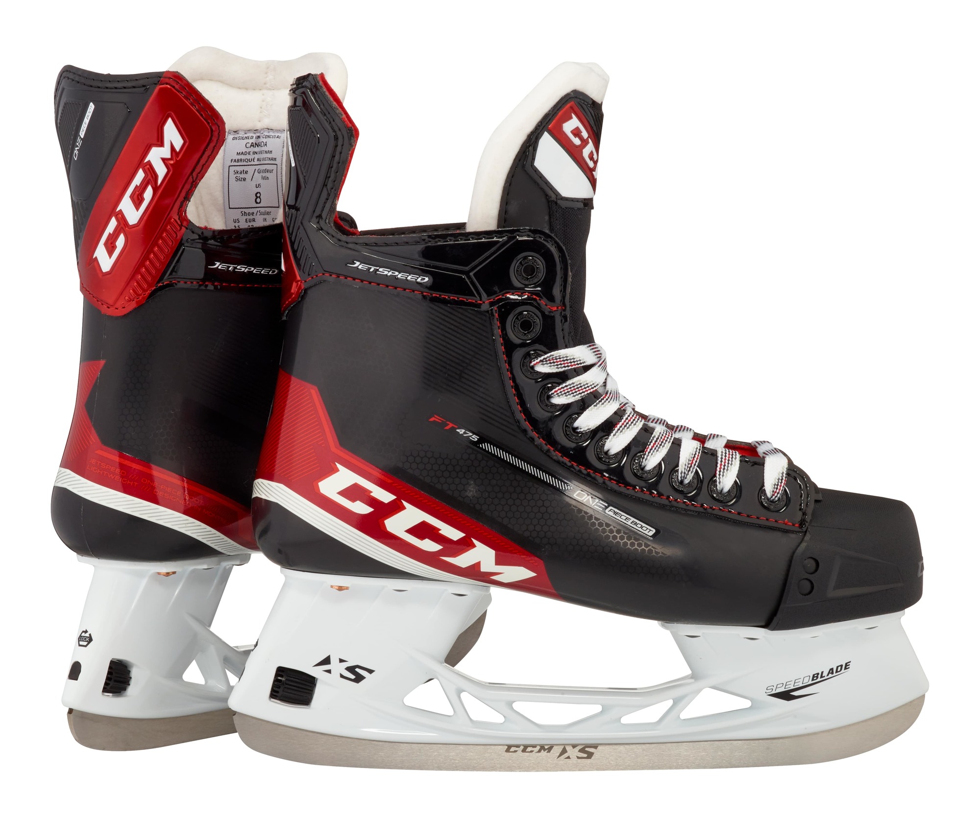 Brusle CCM JetSpeed FT475 INT, Intermediate, 5.5, 39, R