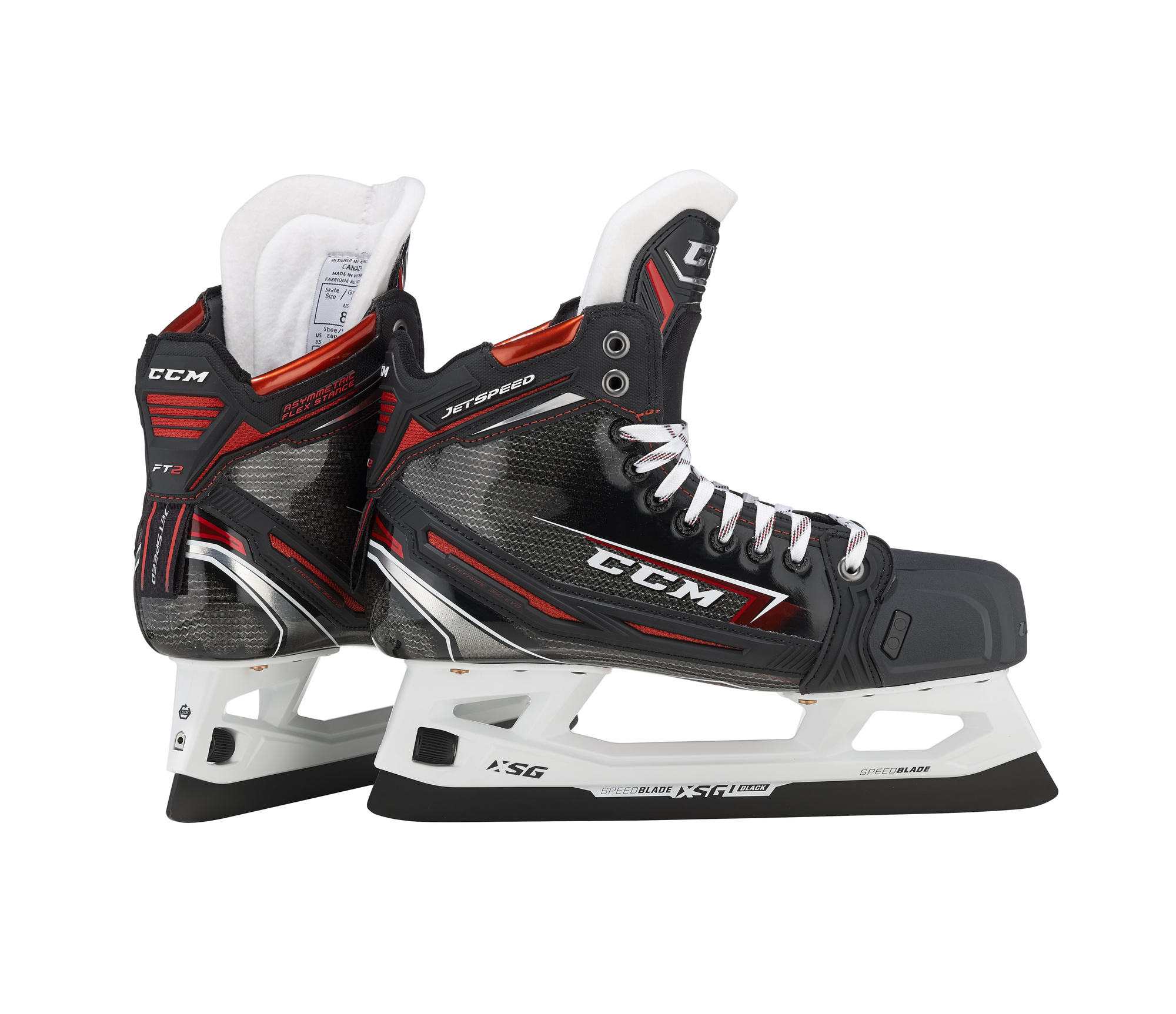 Brankářské brusle CCM JetSpeed FT2 SR, Senior, 6.0, 40, EE