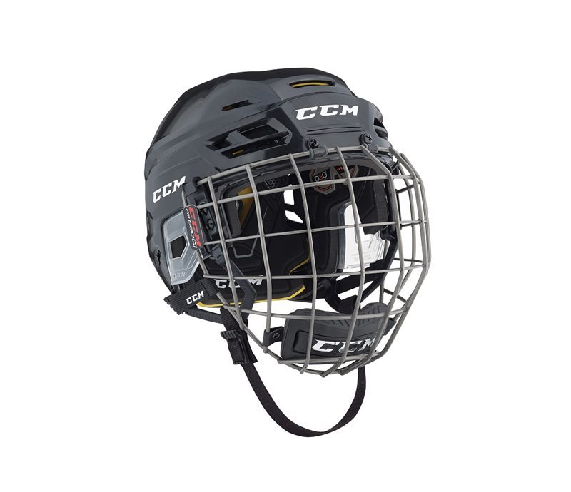 Helma CCM Tacks 310 Combo SR, bílá, Senior, M, 55-59cm