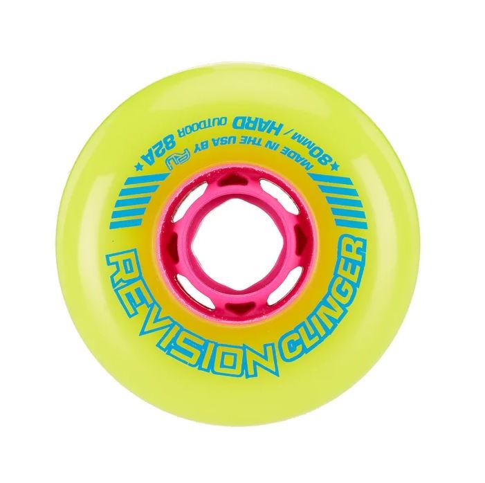 Kolečka Revision Clinger Outdoor Yellow/Pink (1ks), 80, 82A