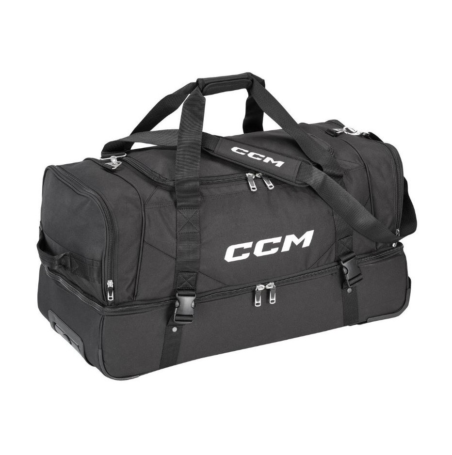 Taška pro rozhodčí CCM Official's Wheeled Bag, 30", černá