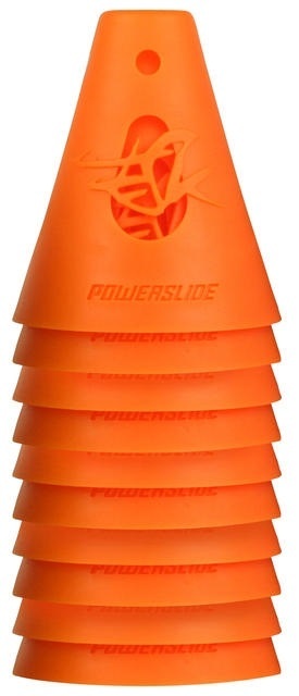 Plastové kužely Powerslide FSK (10ks), oranžová