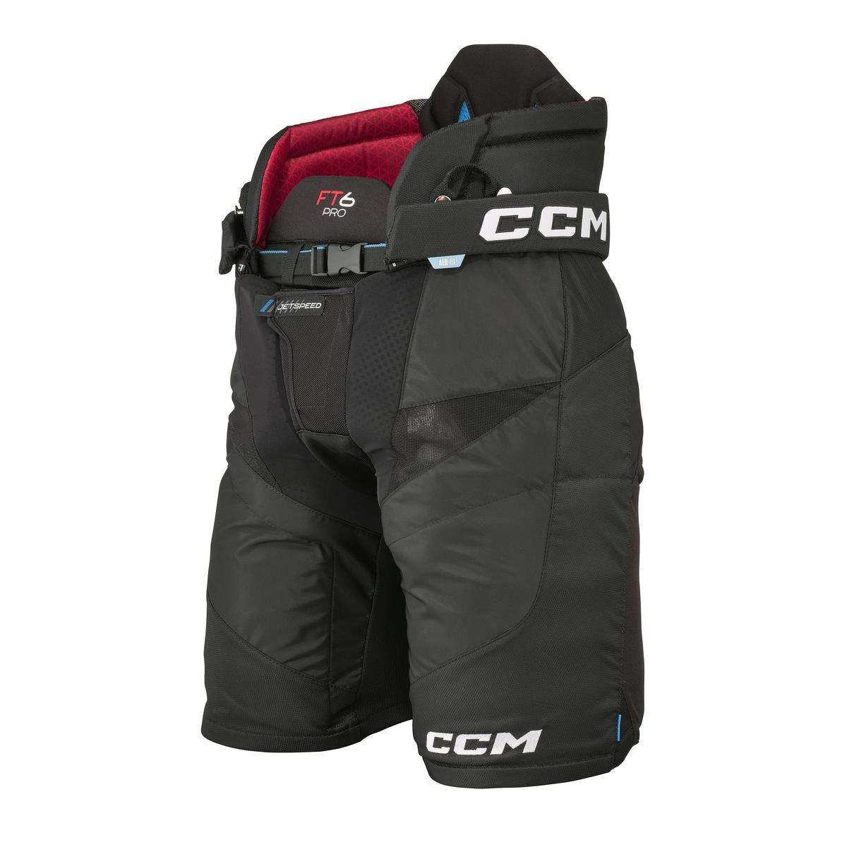 Kalhoty CCM Jetspeed FT6 Pro SR, černá, Senior, XL