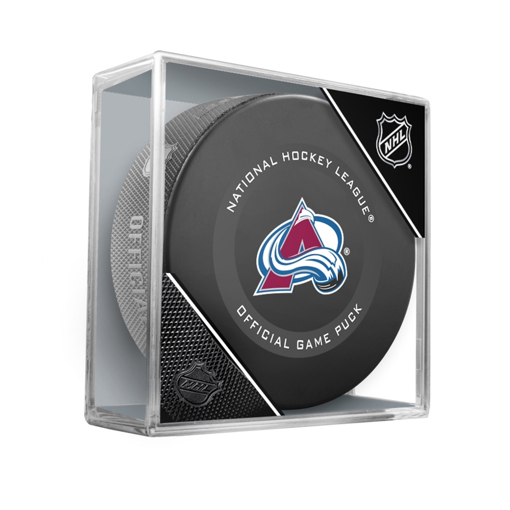 Fanouškovský puk NHL Official Game Puck (1ks), Colorado Avalanche