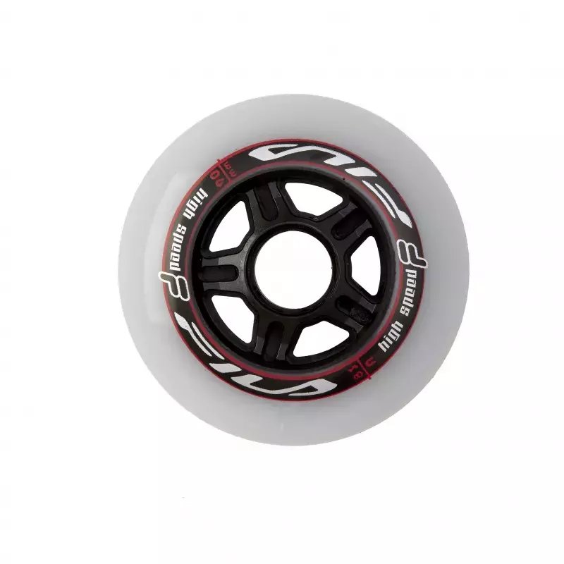 Kolečka Fila Wheels Set White/Red (6ks), 83A, 90