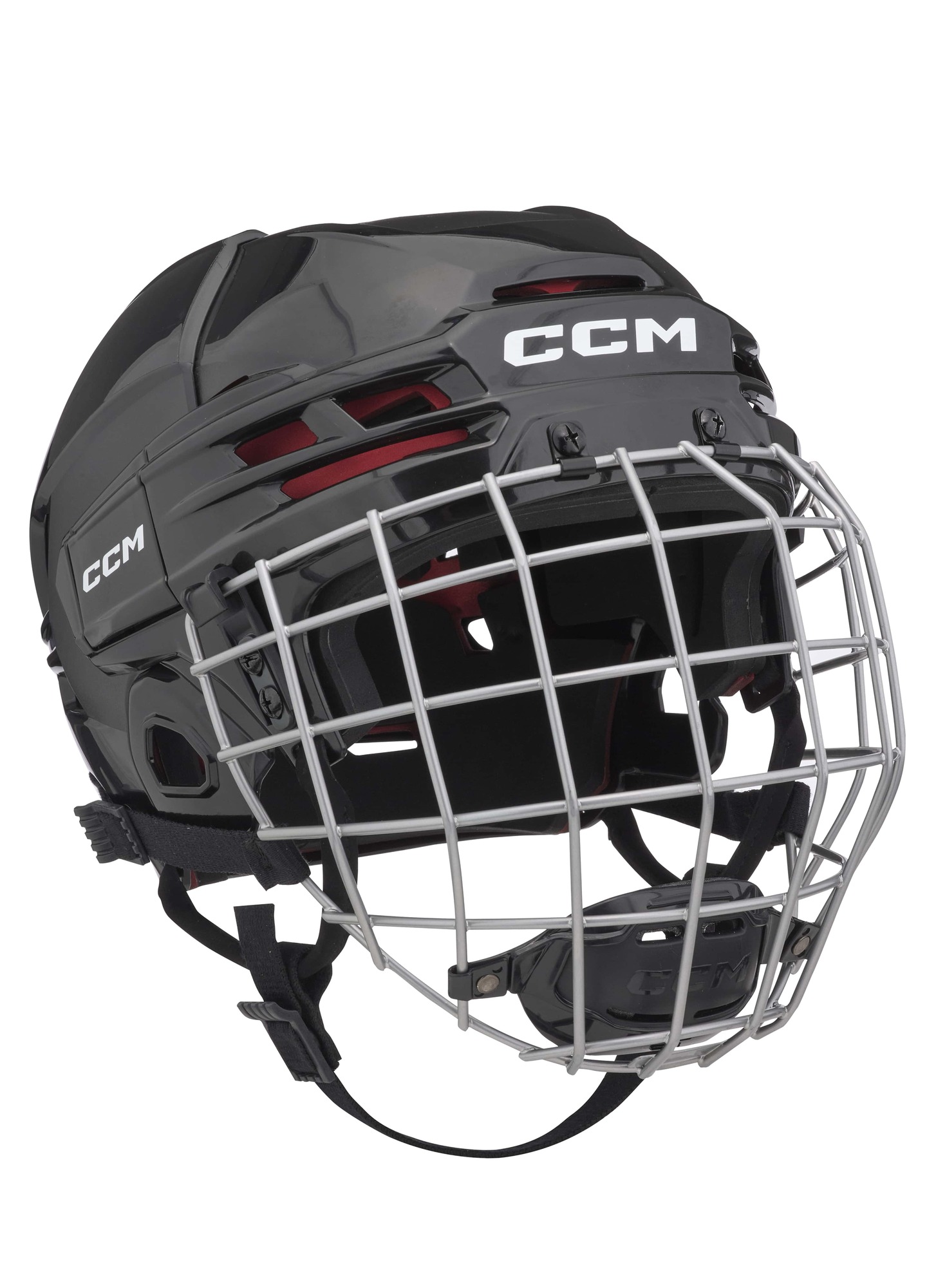 Helma CCM Tacks 70 Combo YTH, Dětská, 49-53cm, červená