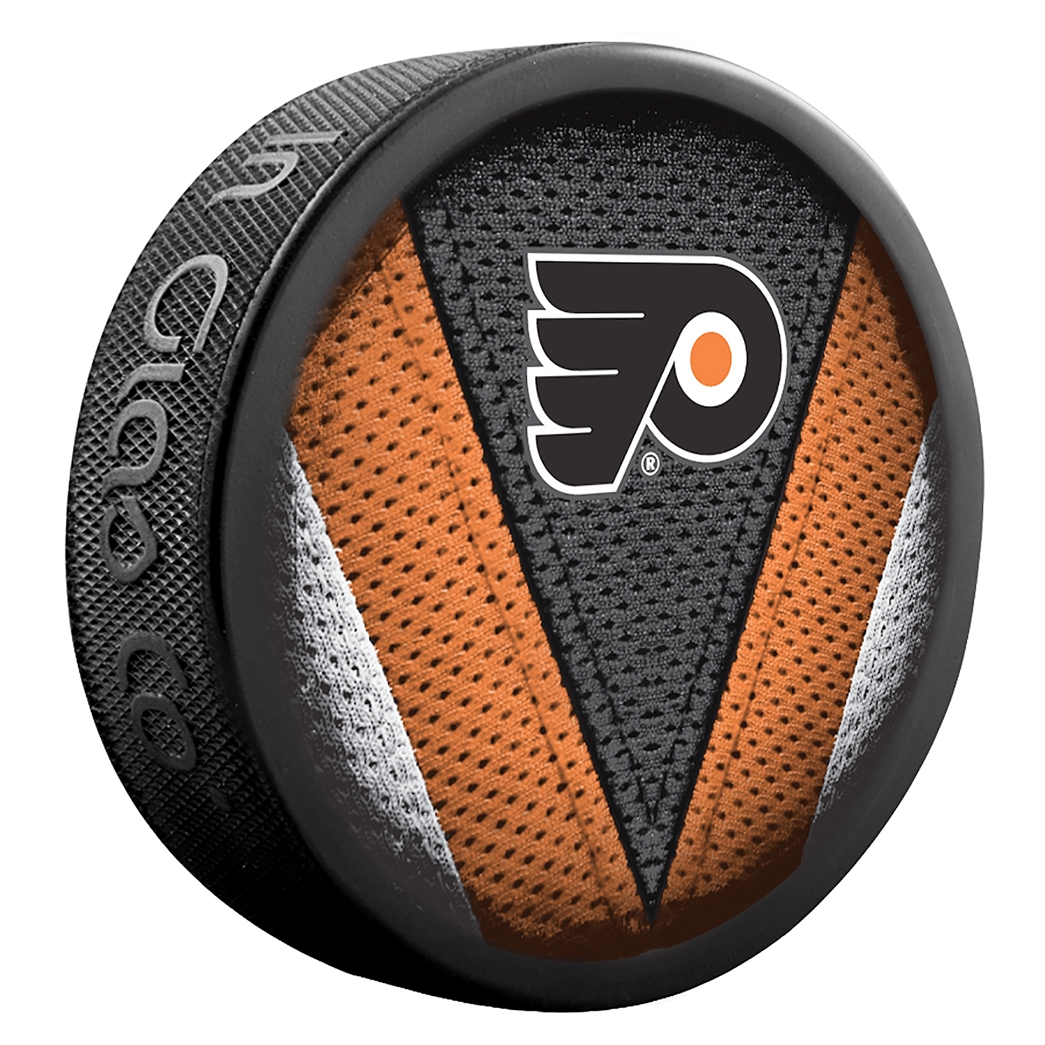 Fanouškovský puk NHL Stitch Blister (1ks), Philadelphia Flyers