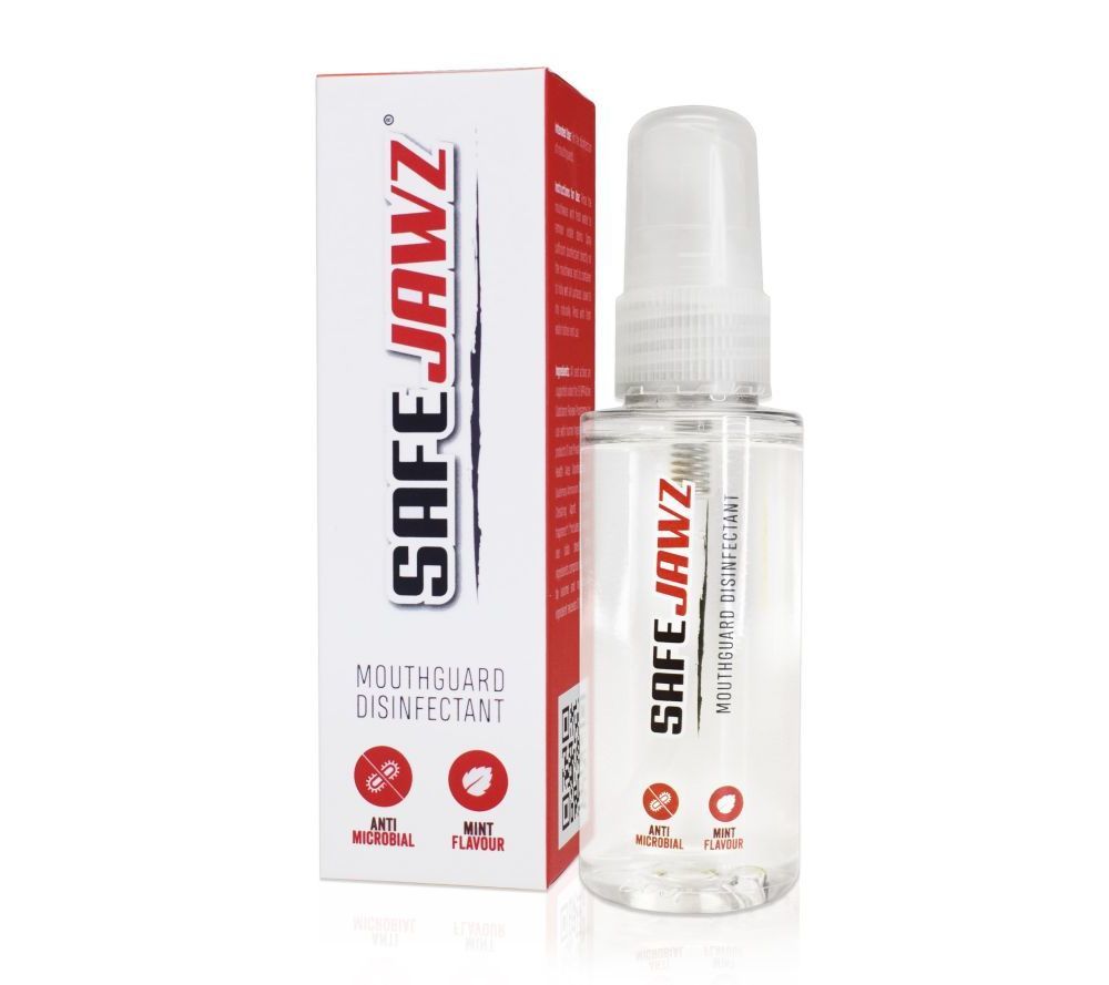 Desinfekční sprej Safe Jawz na chránič zubů 50ml