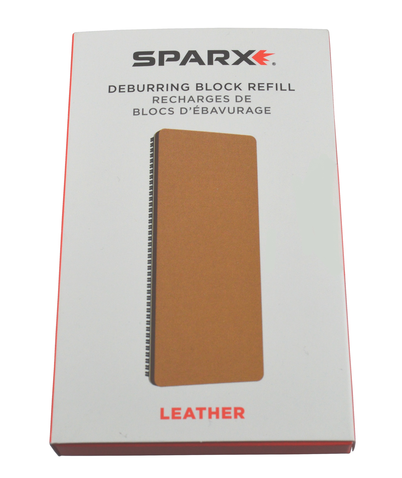 Kůže Sparx Deburring Block Set Refills - Leather