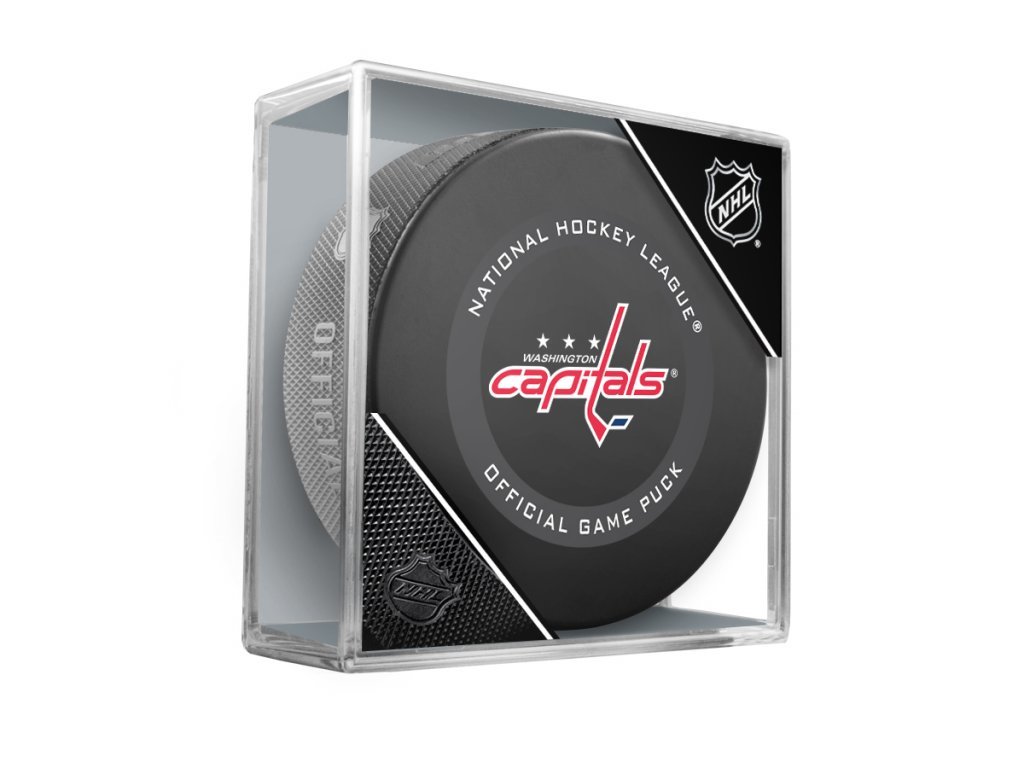 Fanouškovský puk NHL Official Game Puck (1ks), Washington Capitals