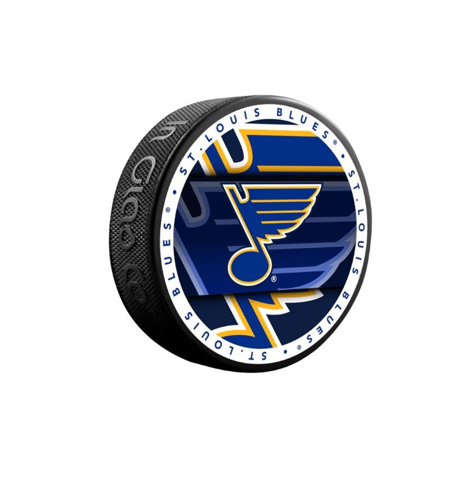 Fanouškovský puk NHL Medallion Blister (1ks), St. Louis Blues