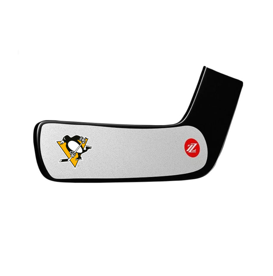 Brankářská páska na čepel Rezztek Doublepack NHL (2páry), Senior, bílá, Pittsburgh Penguins