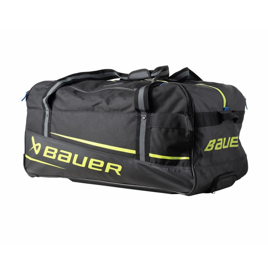 Taška Bauer Premium Wheeled Bag S24, Junior, černá, 32"