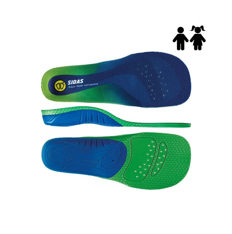 Vložky Sidas Comfort 3D Junior, M, 31-33