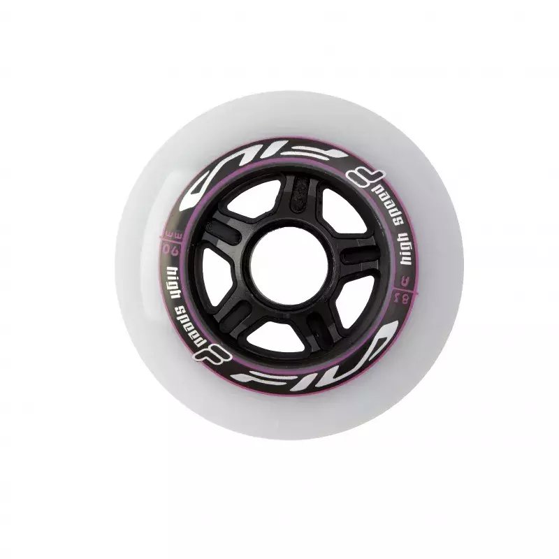 Kolečka Fila Wheels Set White/Magenta (6ks), 83A, 90