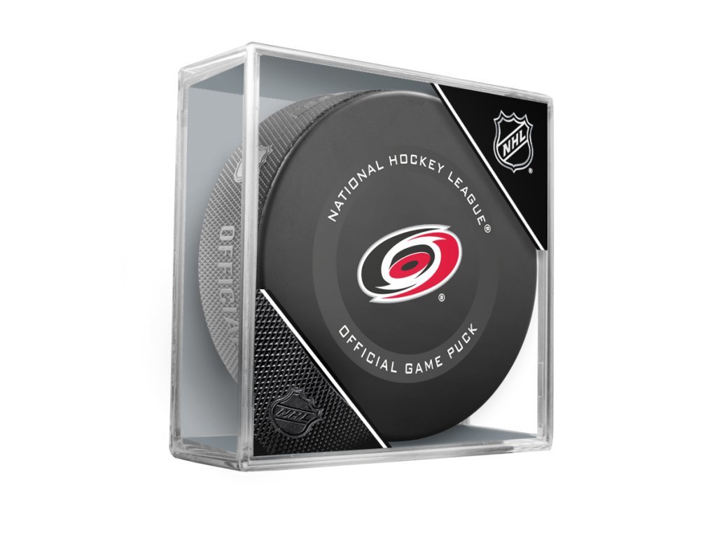 Fanouškovský puk NHL Official Game Puck (1ks), Carolina Hurricanes