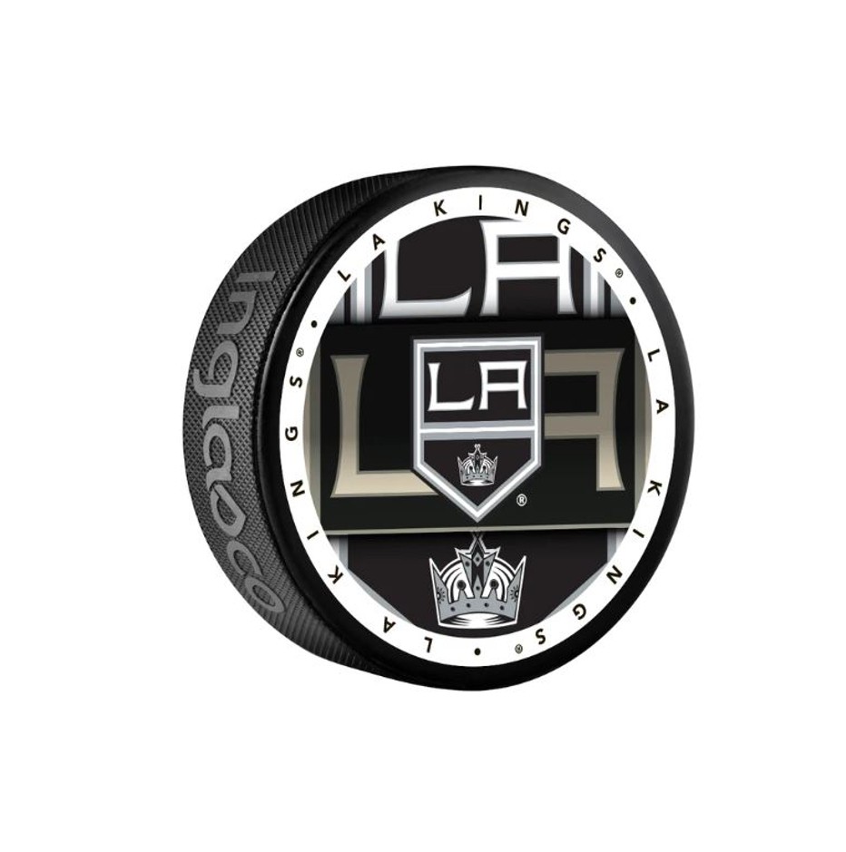 Fanouškovský puk NHL Medallion Blister (1ks), Los Angeles Kings