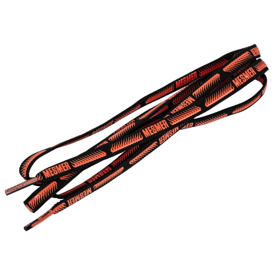 Tkaničky Mesmer Laces Red, 150cm, červená