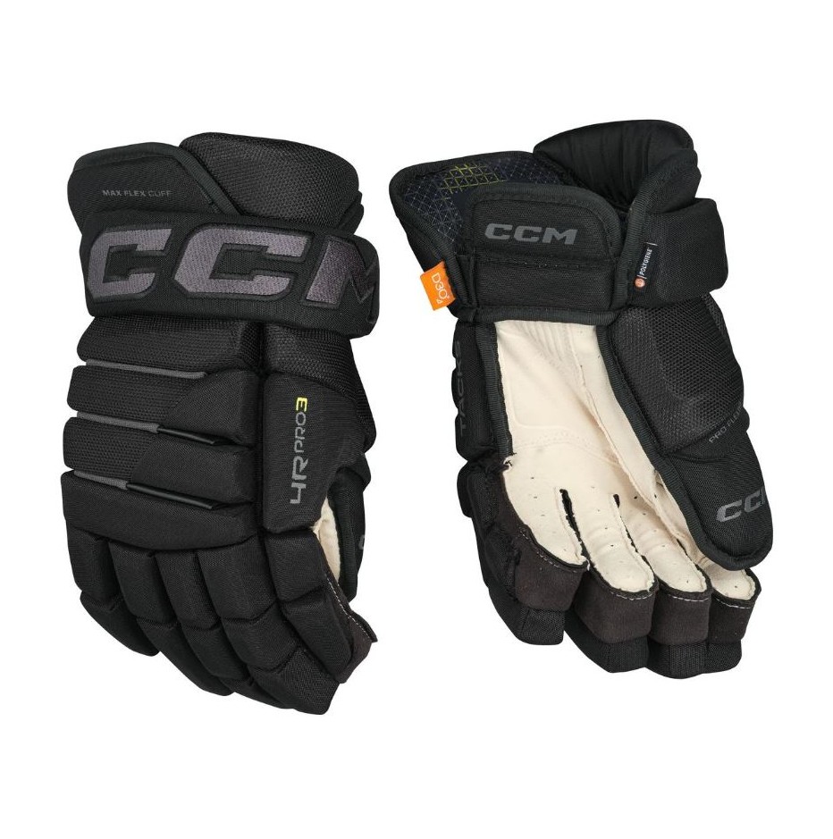 Rukavice CCM Tacks 4R Pro3 SR, Senior, 15", černá-šedá