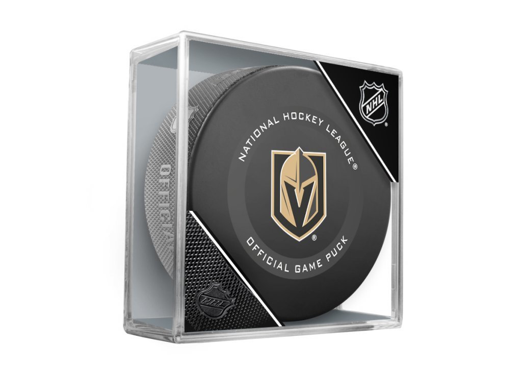 Fanouškovský puk NHL Official Game Puck (1ks), Vegas Golden Knights