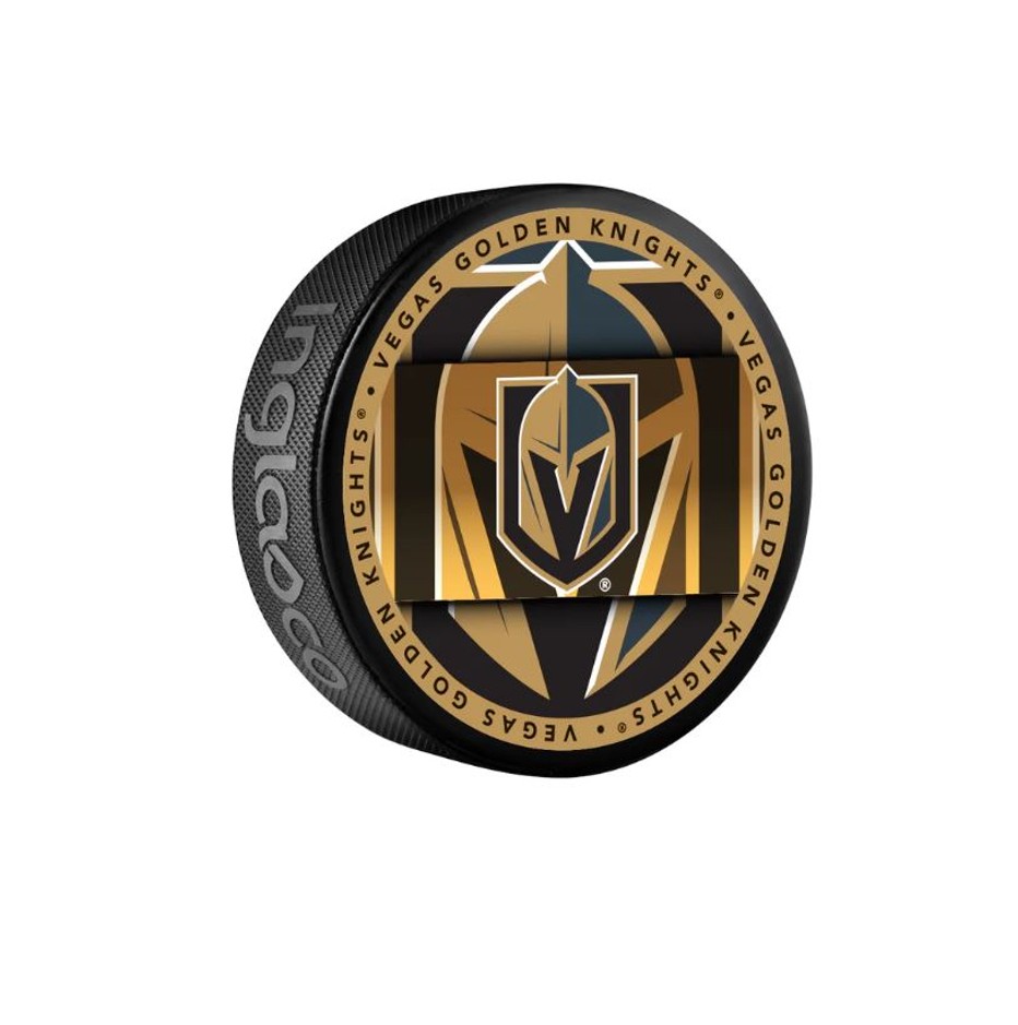 Fanouškovský puk NHL Medallion Blister (1ks), Vegas Golden Knights