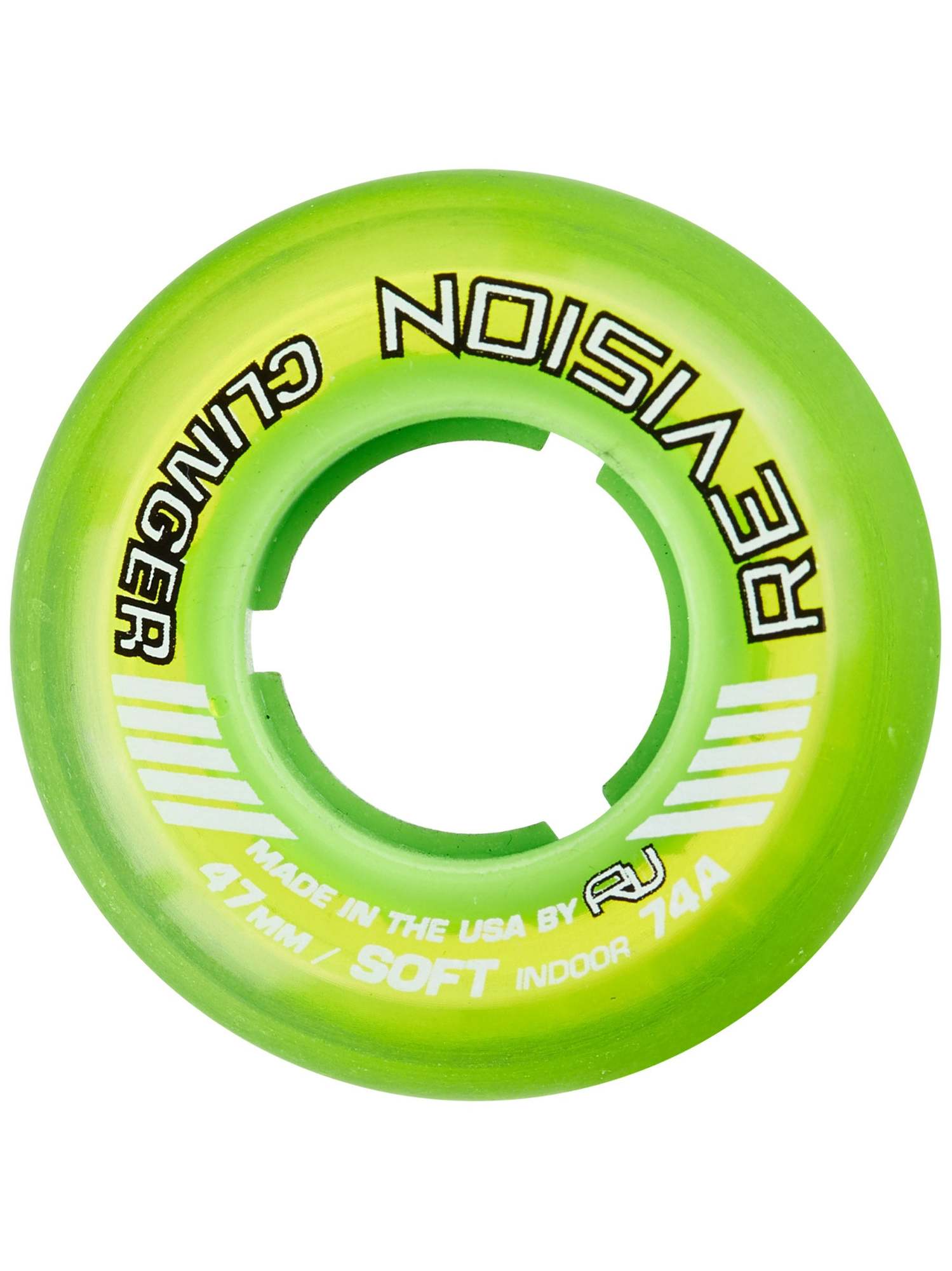 Kolečka Revision Clinger Indoor Goalie Green (1ks), Senior, XS