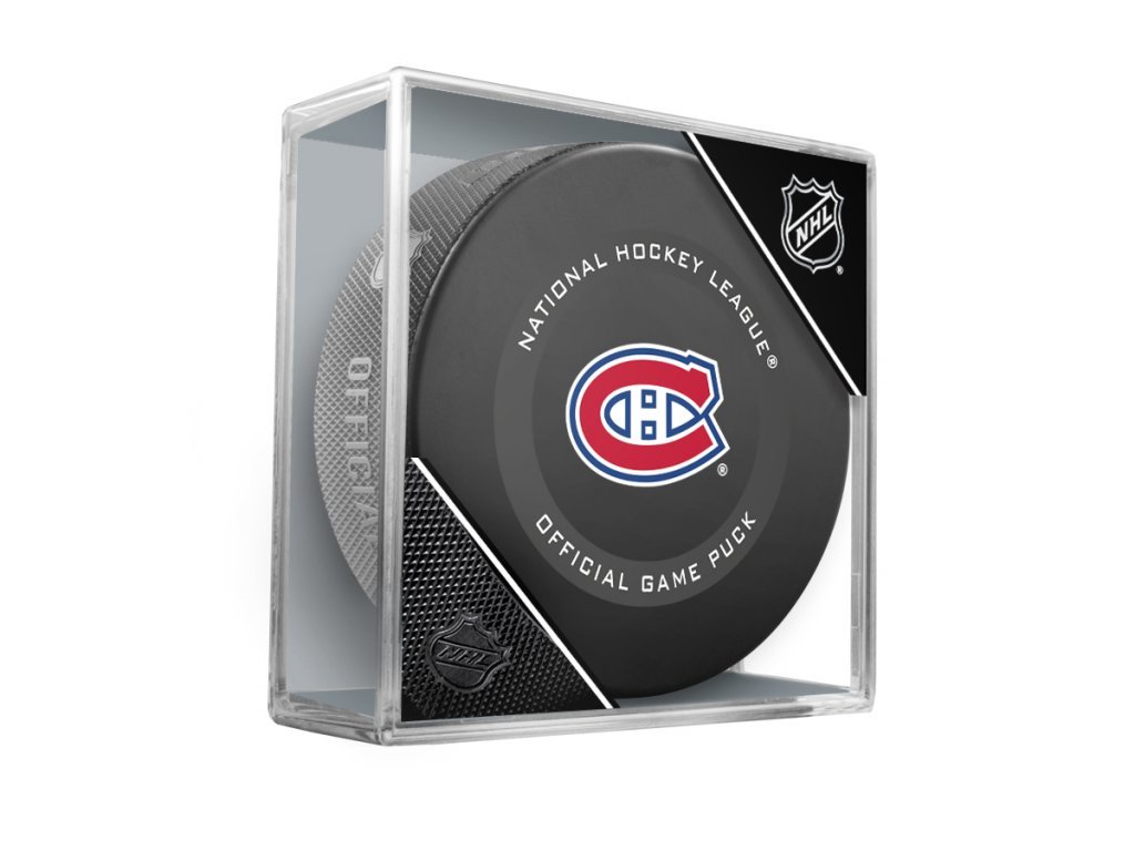 Fanouškovský puk NHL Official Game Puck (1ks), Montreal Canadiens