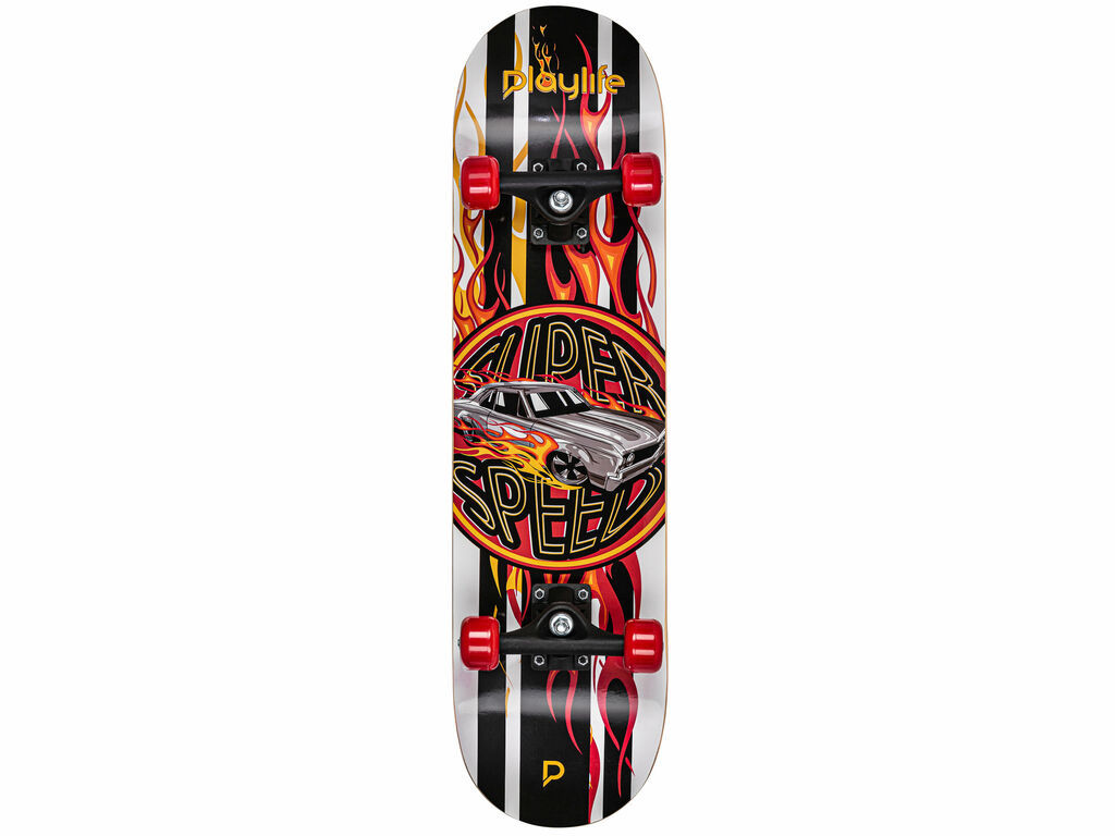 Skateboard Playlife Super Charger 31x8"