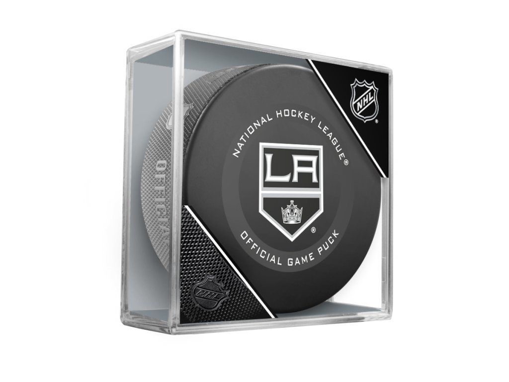 Fanouškovský puk NHL Official Game Puck (1ks), Los Angeles Kings