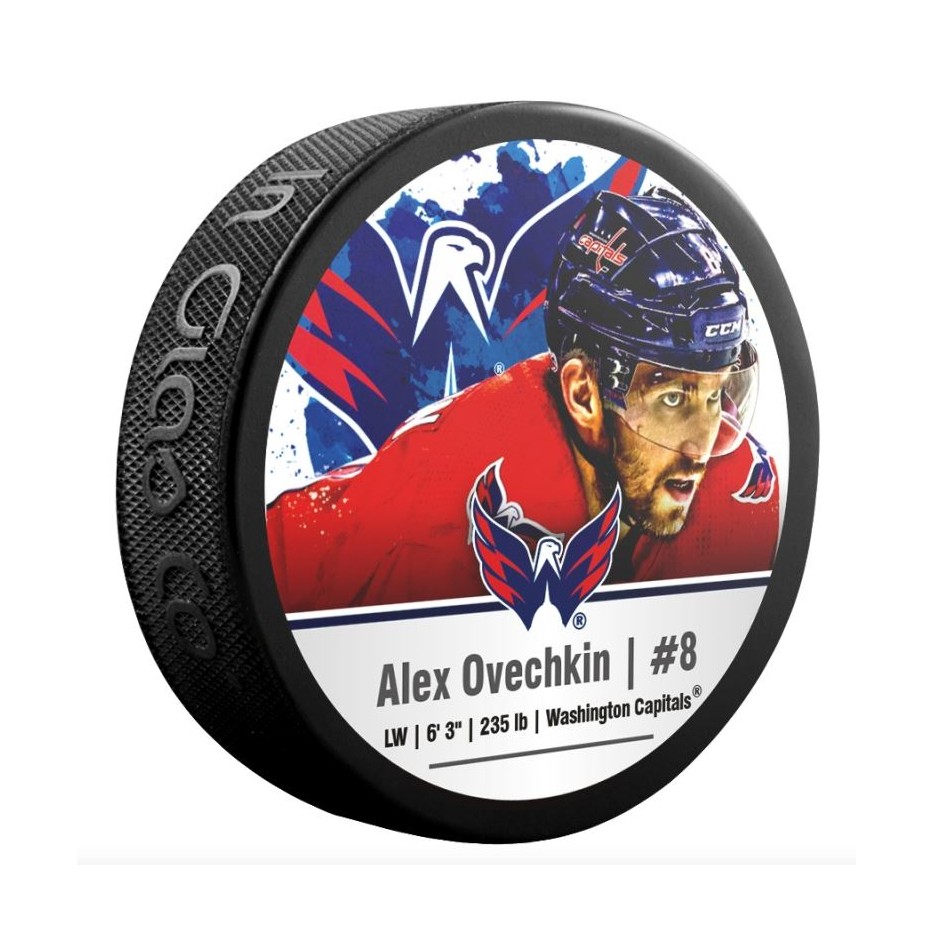 Fanouškovský puk NHL Alexander Ovechkin, Washington Capitals