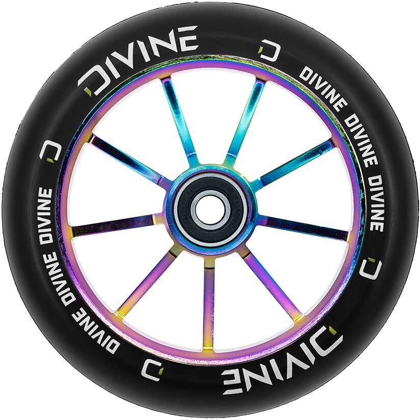 Kolečko Divine Spoked 120mm Neochrome