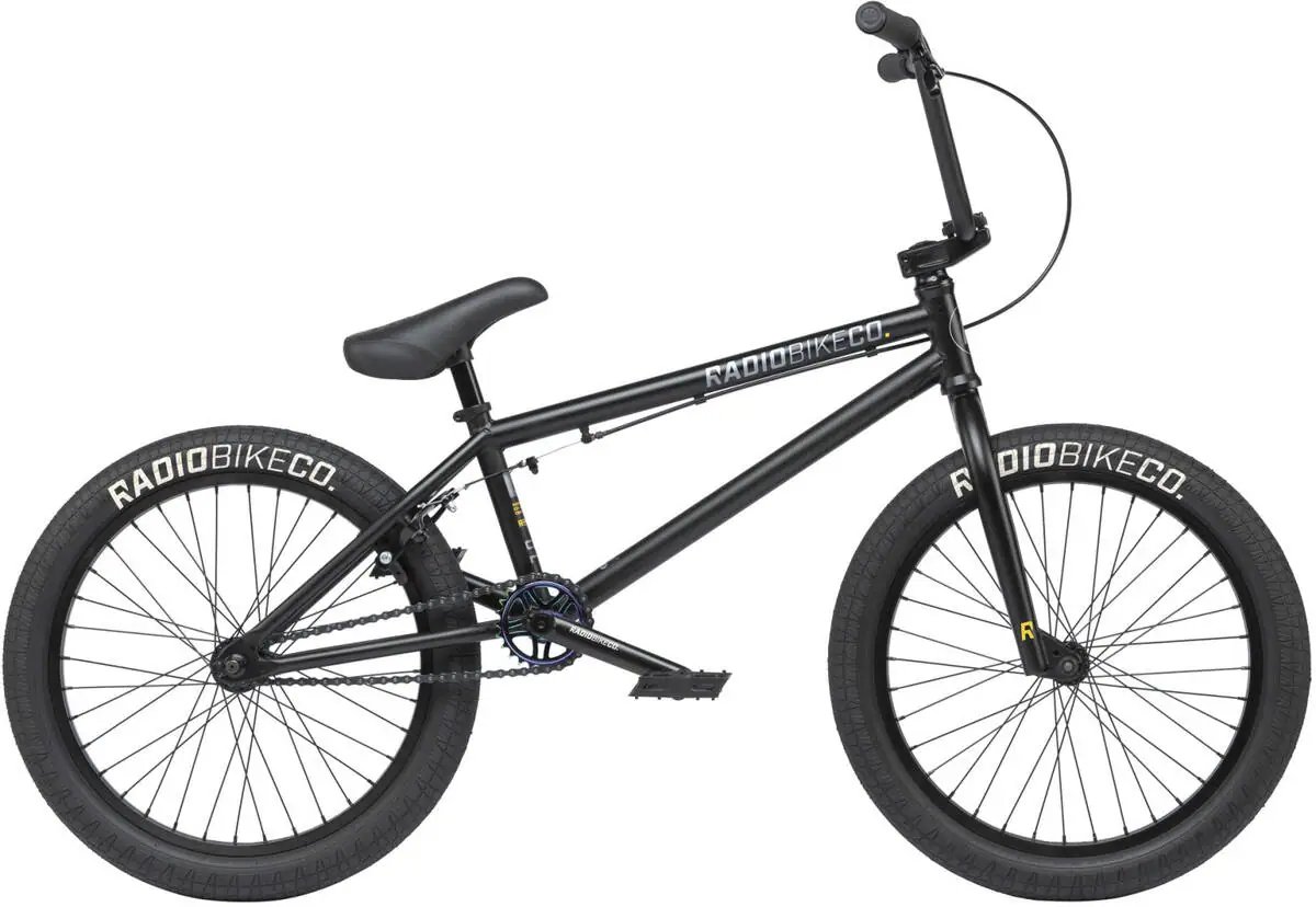 Radio Evol 20" 2022 Freestyle BMX Kolo (20.3"|Matt Black)